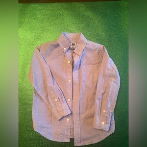 Janie and Jack 3T light blue cotton dress shirt